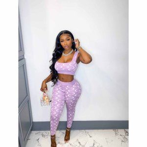 Purple Moon 2 Piece Set